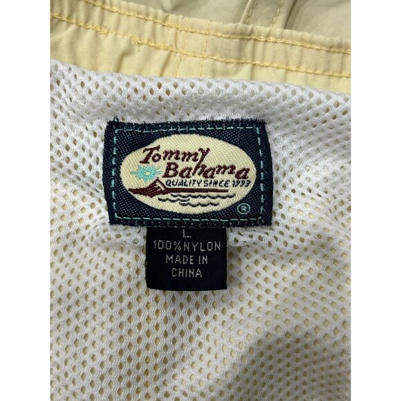 Tommy Bahama Mens Yellow Drawstring Nylon Shorts Size Large - Picture 5 of 9